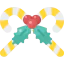 Candy canes ícono 64x64
