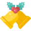 Christmas bell icon 64x64