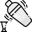 Cocktail shaker icon 64x64