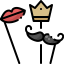 Party mask icon 64x64