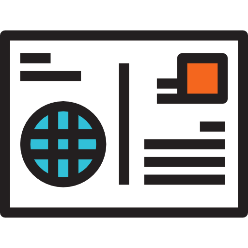 Postcard icon