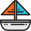 Sailing boat icon 64x64