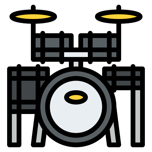 Drum set icon