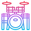 Drum set icon 64x64