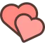 Hearts icon 64x64