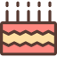 Birthday cake icon 64x64