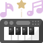 Electric piano icon 64x64