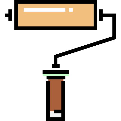 Paint roller icon