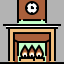 Fireplace icon 64x64