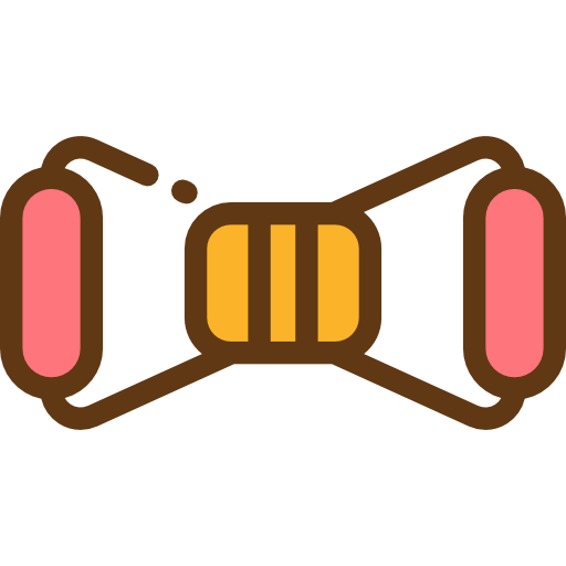 Exercise bands icon