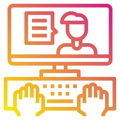 Computer screen icon