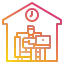 Working at home icon 64x64
