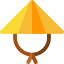 Bamboo hat icon 64x64