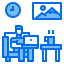 Working at home icon 64x64