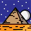 Pyramids biểu tượng 64x64