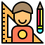 Graphic designer Symbol 64x64