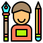 Graphic designer Symbol 64x64