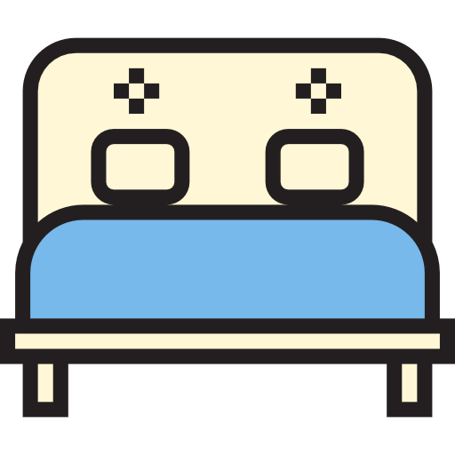 Double bed icon
