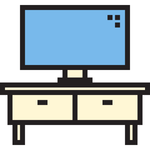 Tv table icon