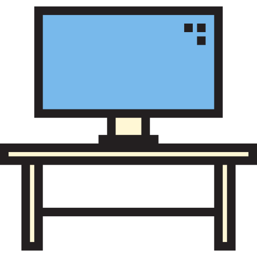 Tv table icon