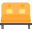 Double bed icon 64x64
