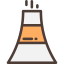 Nuclear plant icon 64x64
