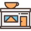 Coffee shop icon 64x64