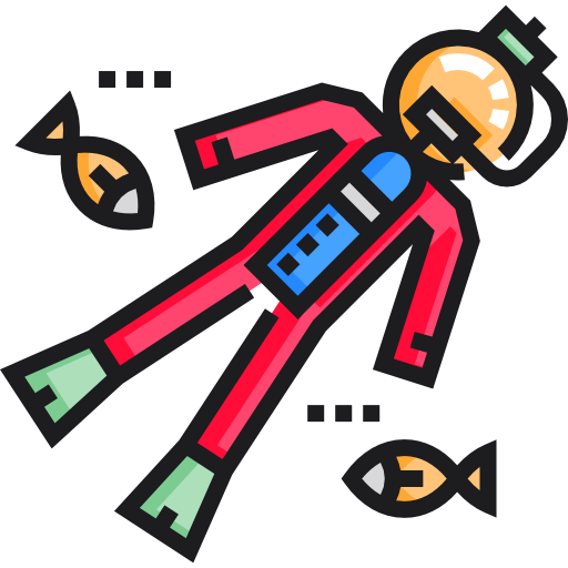 Scuba diving icon