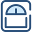 Weighing scale icon 64x64