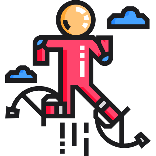 Jumping icon