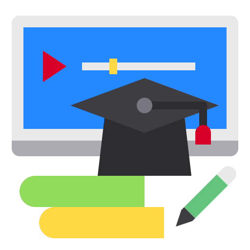 Online learning icon