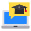 Online learning icon 64x64