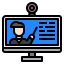Online learning icon 64x64