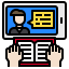 Online learning icon 64x64