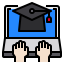 Graduate icon 64x64