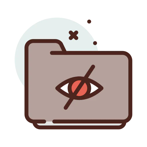 Hidden icon