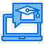 Online learning icon 64x64