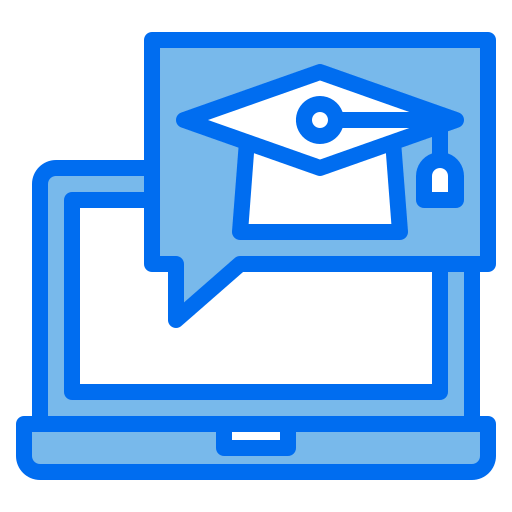 Online learning icon