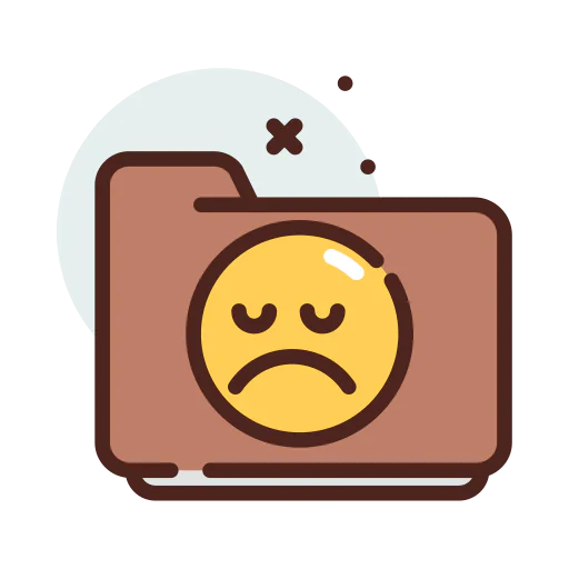 Sad icon