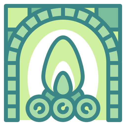 Fireplace icon