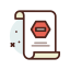 Forbidden sign icon 64x64