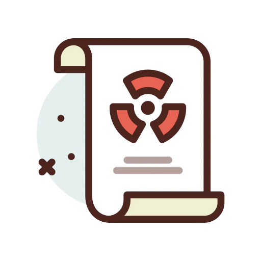 Radiation icon