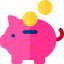 Piggy bank icon 64x64