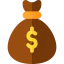Money bag icon 64x64