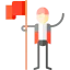Red flag icon 64x64