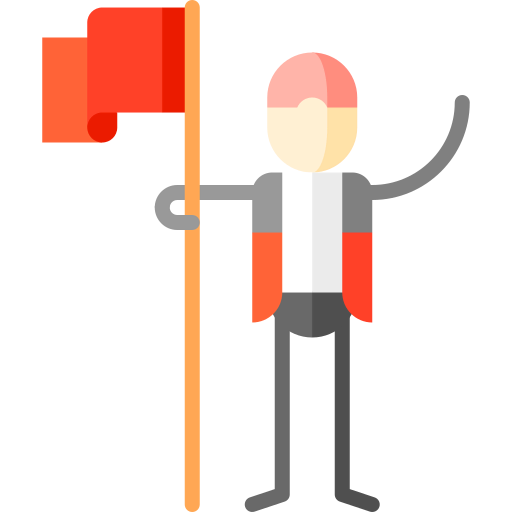 Red flag icon
