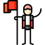 Red flag icon 64x64