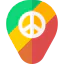 Guitar pick icon 64x64