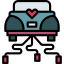 Wedding car icon 64x64
