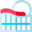 Roller coaster icon 64x64